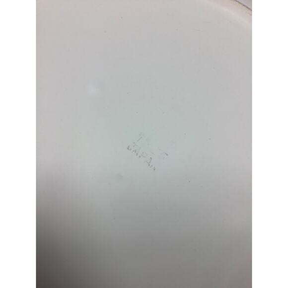 Vintage Divided Fondue or Raclette plates Japan 1970s set of 4 - Picture 4 of 11